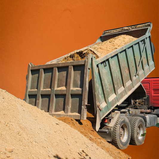 Dump Truck of Sand